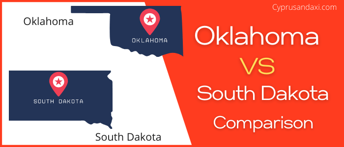 Is Oklahoma bigger than South Dakota