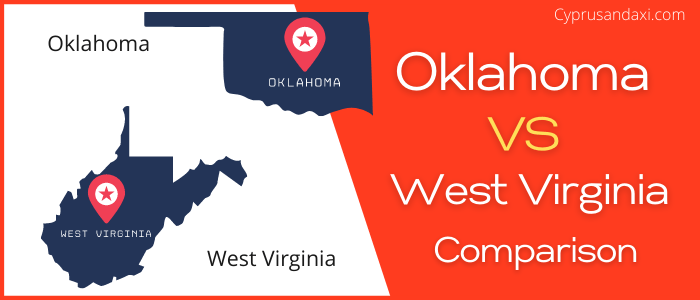 Is Oklahoma bigger than West Virginia