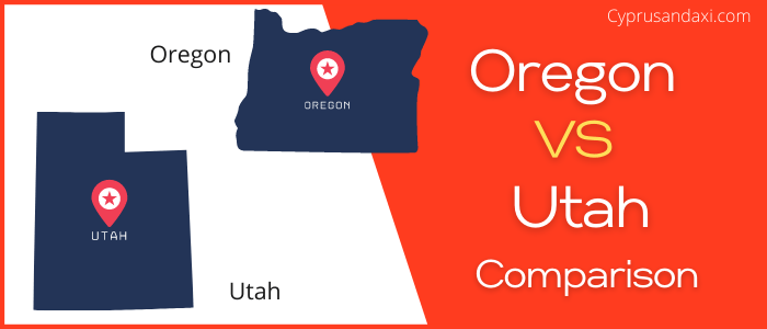 Is Oregon bigger than Utah