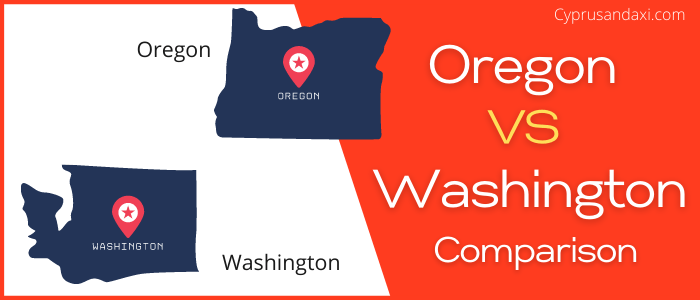 Is Oregon bigger than Washington
