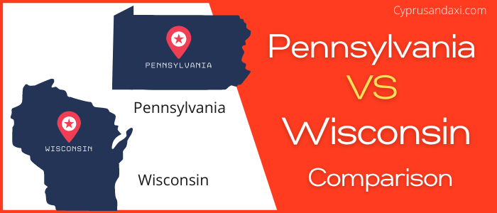Is Pennsylvania bigger than Wisconsin