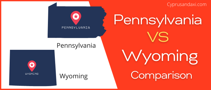 Is Pennsylvania bigger than Wyoming