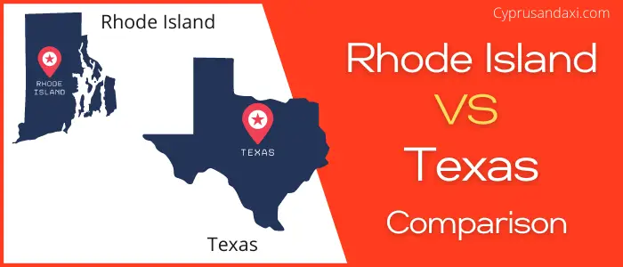 Is Rhode Island bigger than Texas