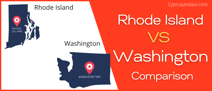 Is Rhode Island bigger than Washington