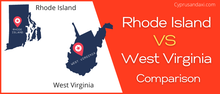 Is Rhode Island bigger than West Virginia