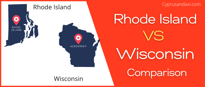 Is Rhode Island bigger than Wisconsin
