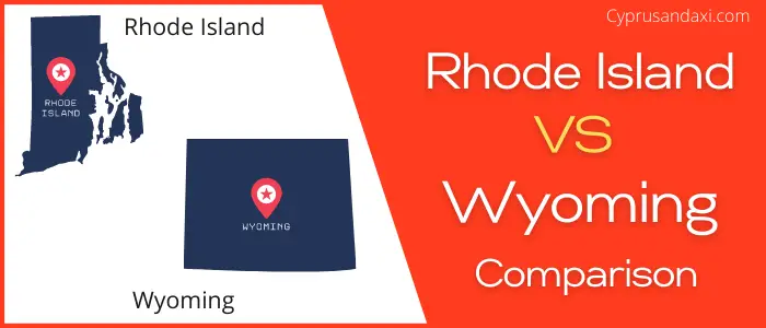 Is Rhode Island bigger than Wyoming