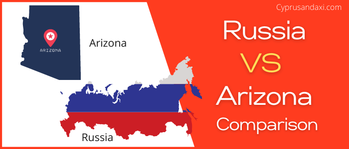 Is Russia bigger than Arizona