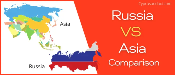 Is Russia bigger than Asia