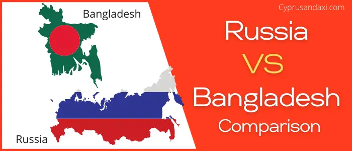 Is Russia bigger than Bangladesh