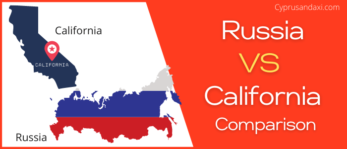 Is Russia bigger than California