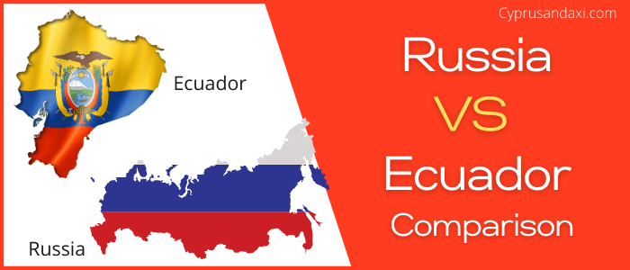 Is Russia bigger than Ecuador