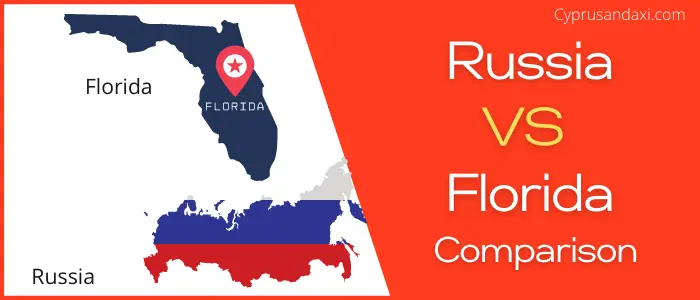 Is Russia bigger than Florida