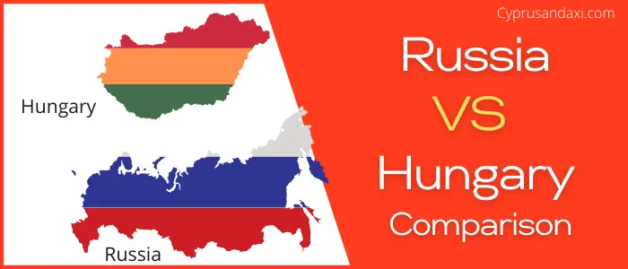 Is Russia bigger than Hungary