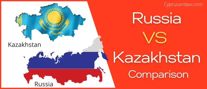 Is Russia bigger than Kazakhstan