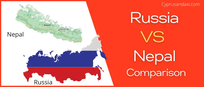 Is Russia bigger than Nepal