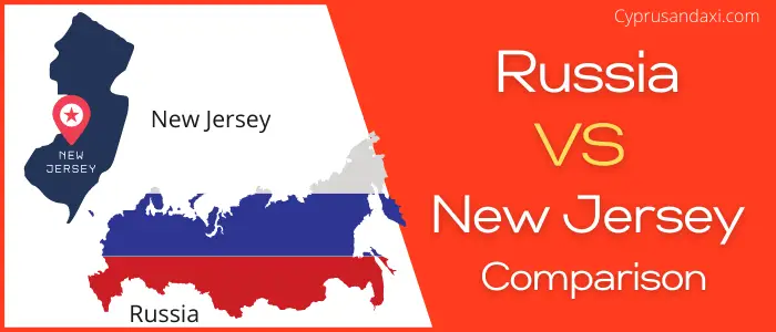 Is Russia bigger than New Jersey