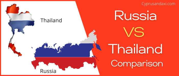 Is Russia bigger than Thailand