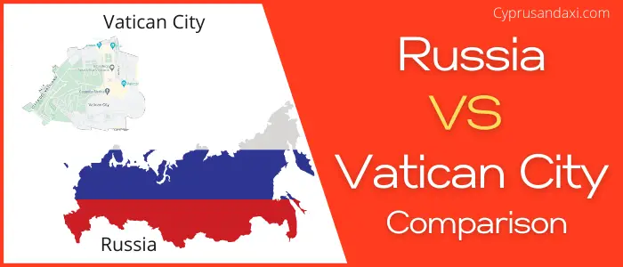 Is Russia bigger than Vatican City