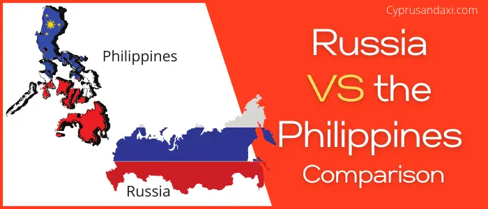 Is Russia bigger than the Philippines