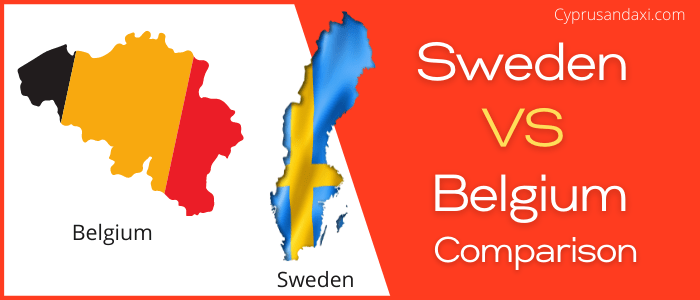 Is Sweden bigger than Belgium
