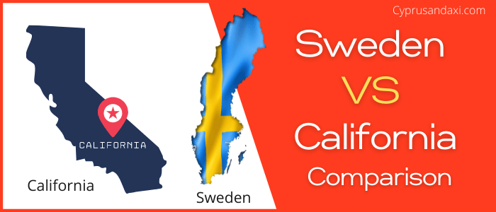 Is Sweden bigger than California