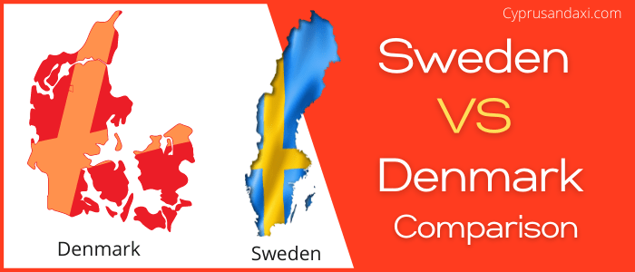 Is Sweden bigger than Denmark