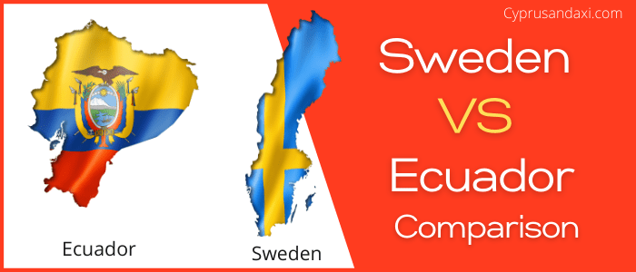 Is Sweden bigger than Ecuador