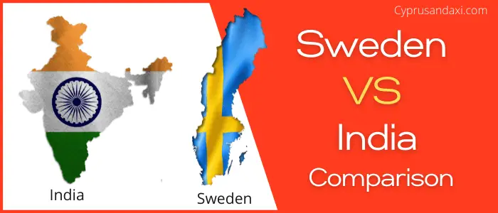 Is Sweden bigger than India