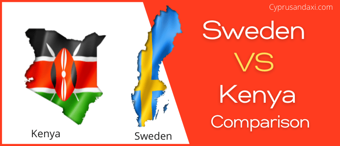 Is Sweden bigger than Kenya