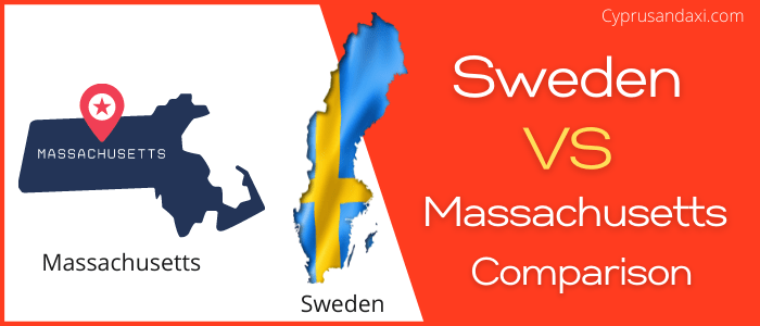 Is Sweden bigger than Massachusetts