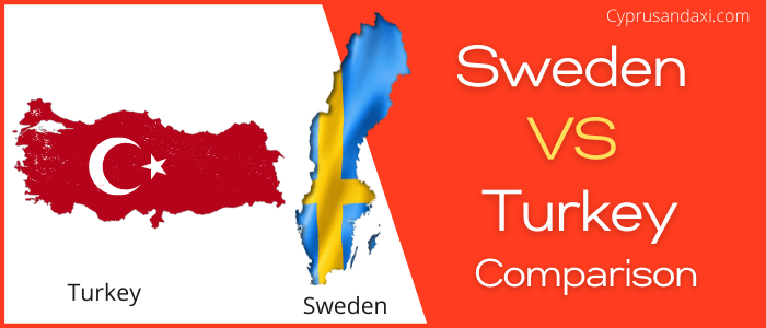 Is Sweden bigger than Turkey