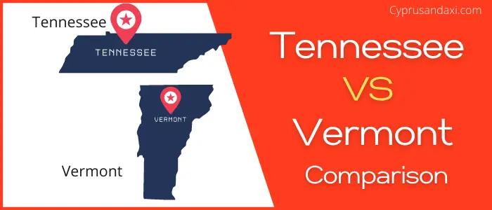 Is Tennessee bigger than Vermont