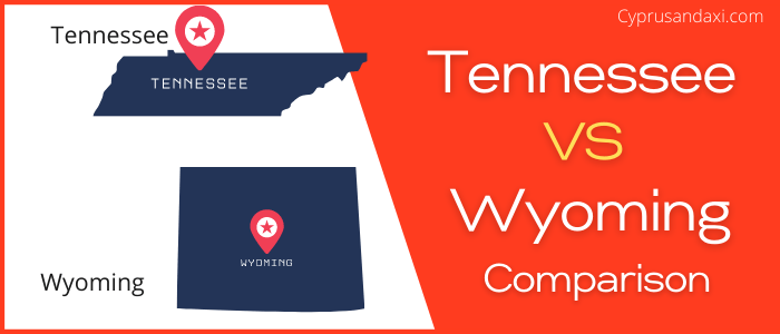 Is Tennessee bigger than Wyoming