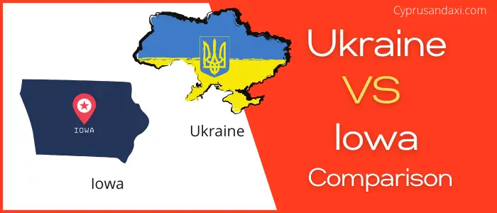 Is Ukraine bigger than Iowa