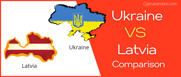 Is Ukraine bigger than Latvia