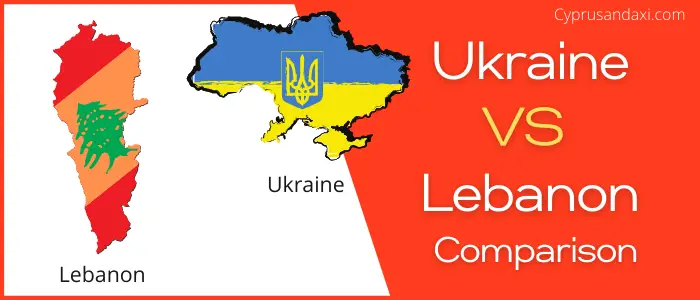 Is Ukraine bigger than Lebanon
