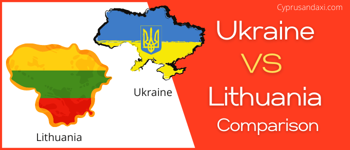Is Ukraine bigger than Lithuania