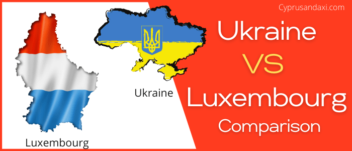 Is Ukraine bigger than Luxembourg