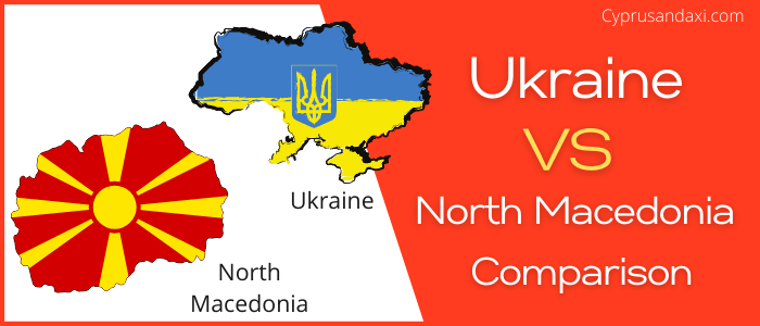 Is Ukraine bigger than North Macedonia
