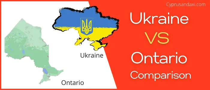 Is Ukraine bigger than Ontario