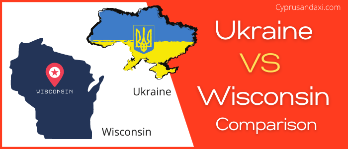 Is Ukraine bigger than Wisconsin