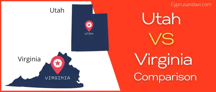 Is Utah bigger than Virginia
