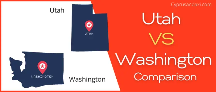 Is Utah bigger than Washington