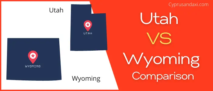 Is Utah bigger than Wyoming