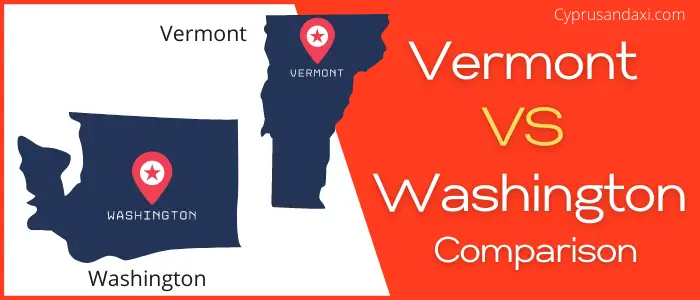 Is Vermont bigger than Washington