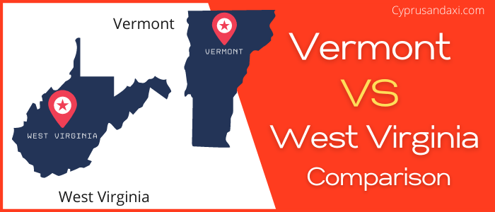 Is Vermont bigger than West Virginia