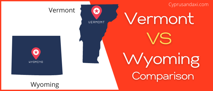 Is Vermont bigger than Wyoming