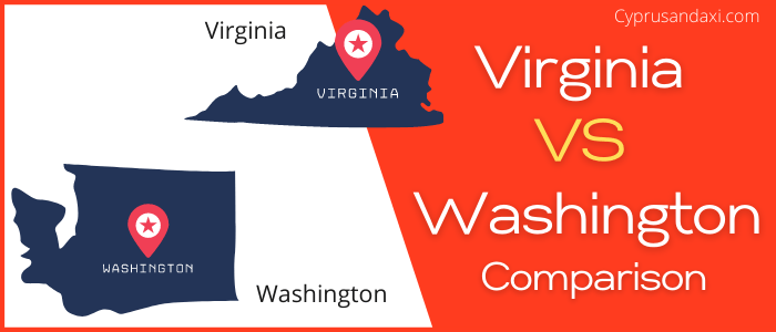 Is Virginia bigger than Washington