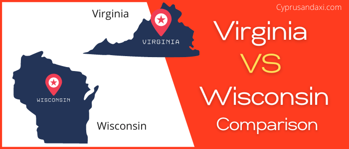 Is Virginia bigger than Wisconsin
